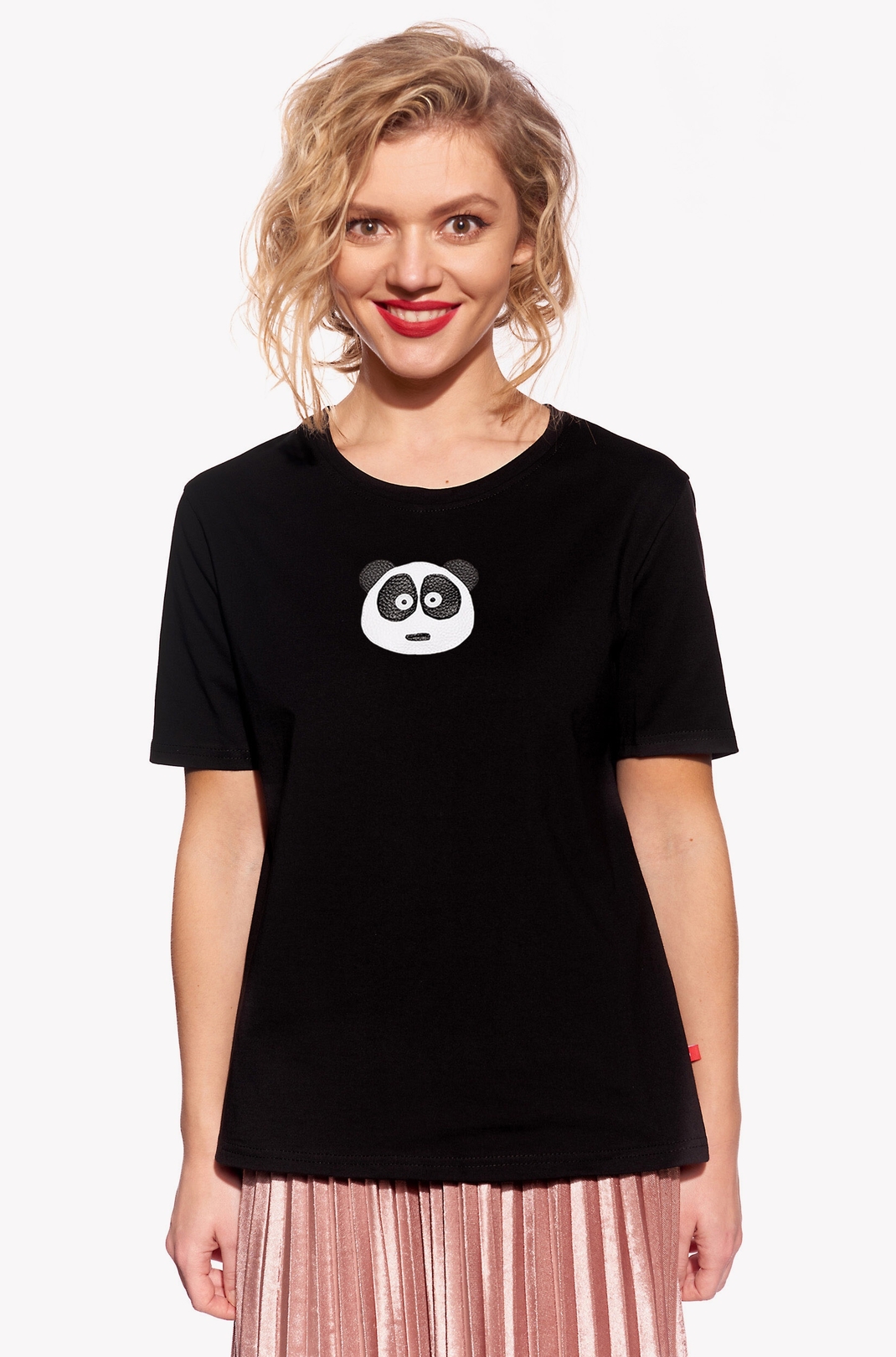 Shirt with panda bear