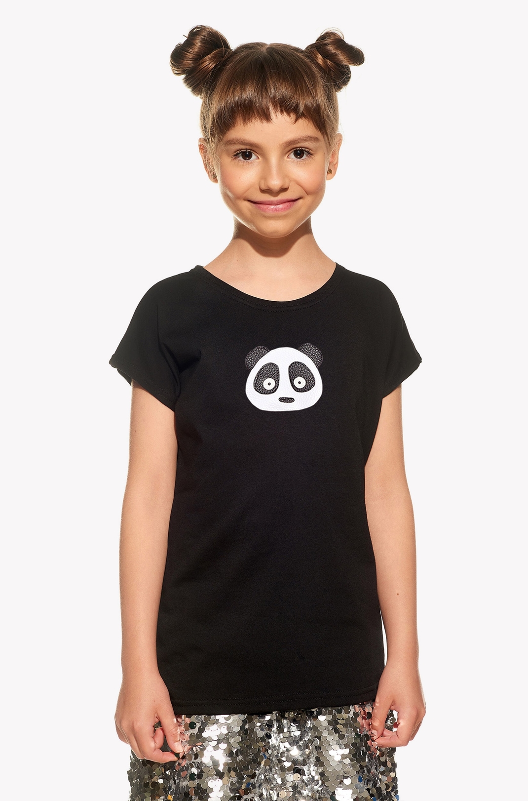 Shirt with panda bear