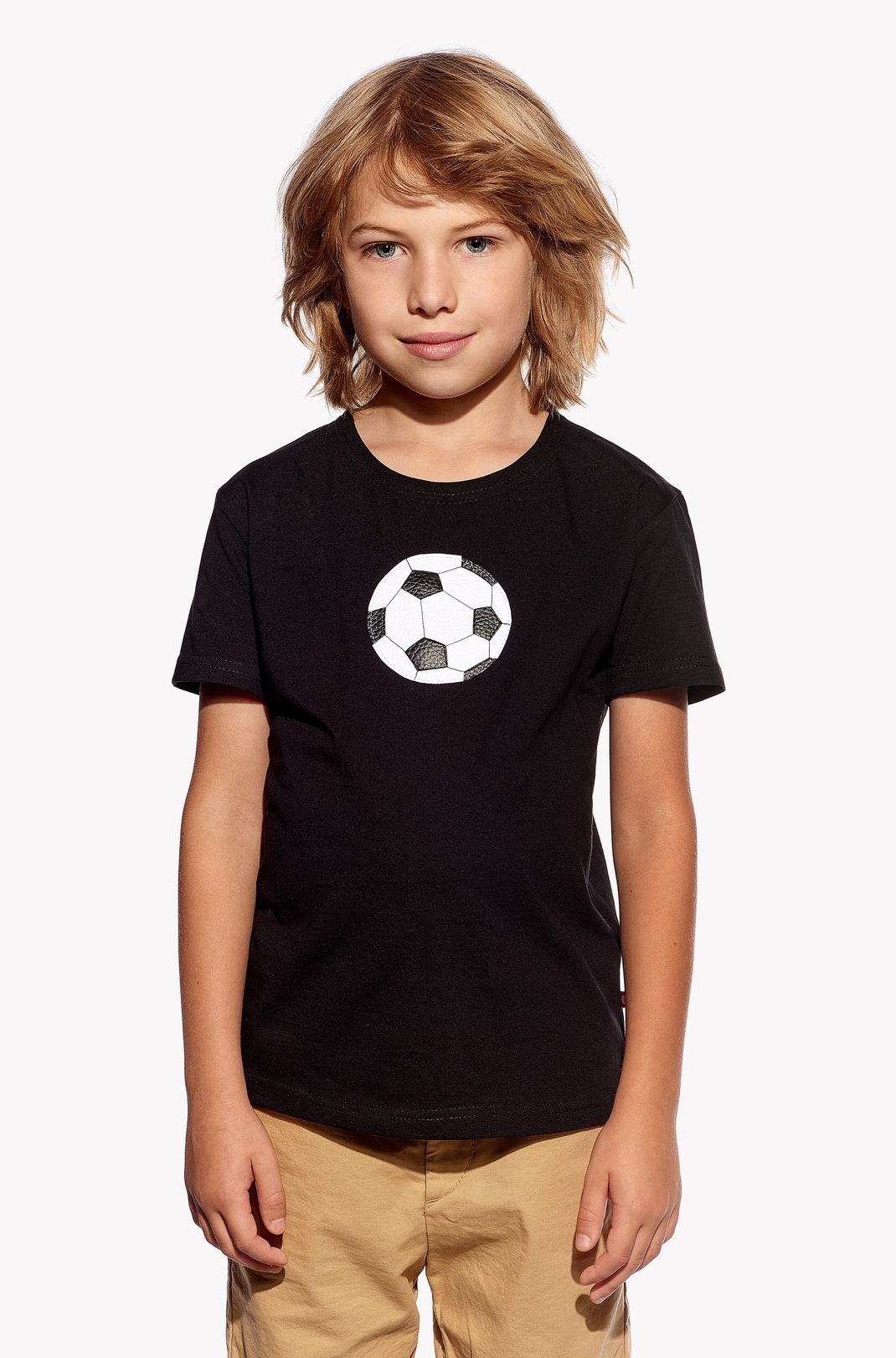 Shirt with soccer ball