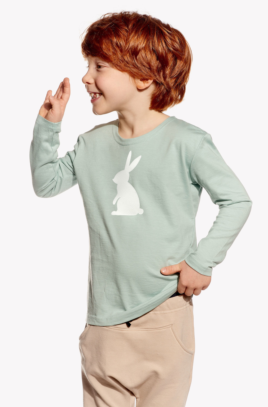 Shirt with rabbit