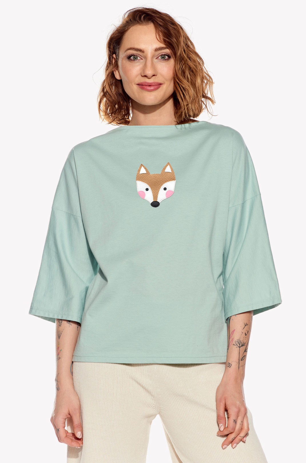 Shirt with fox