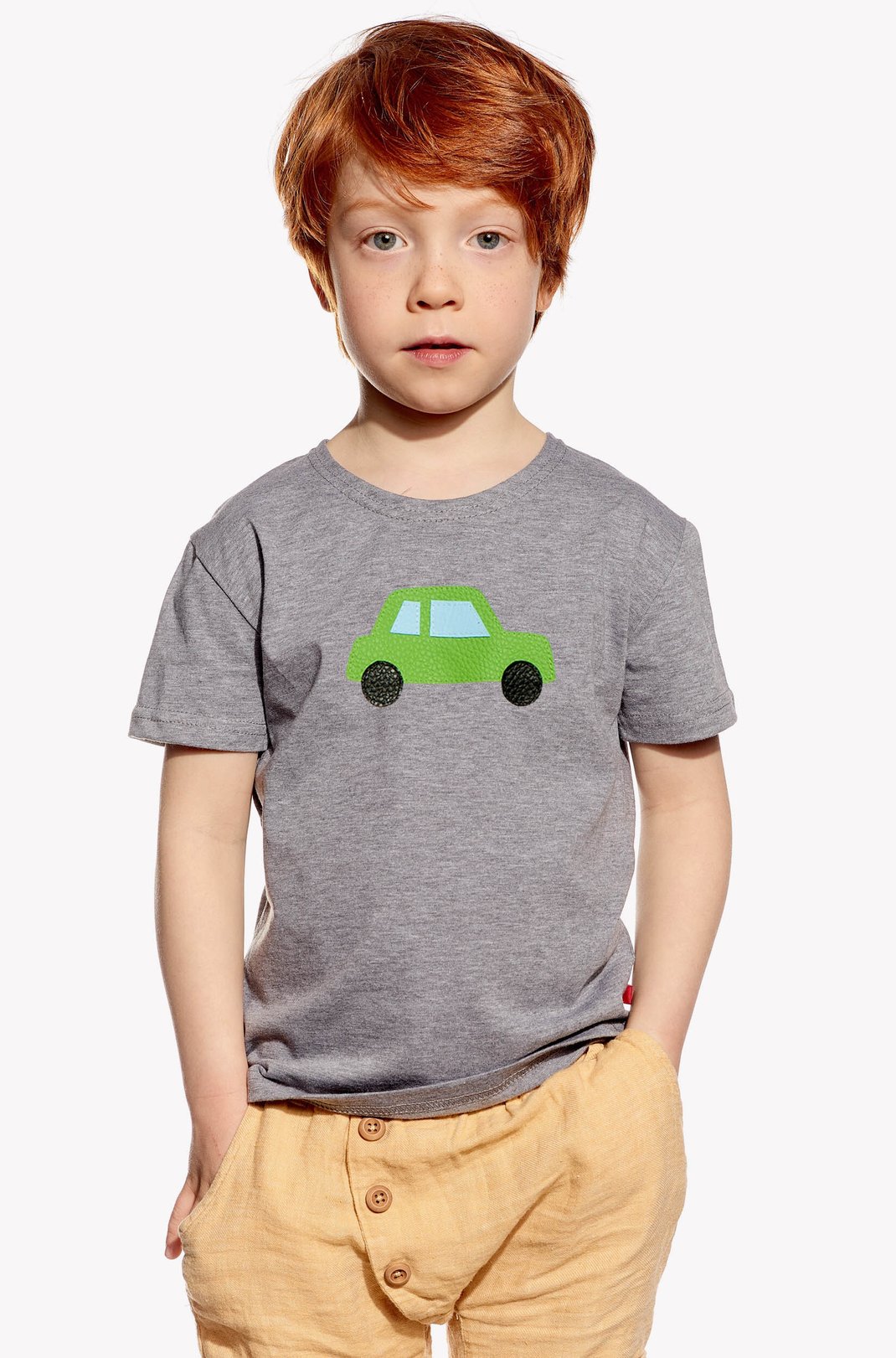 Shirt with car