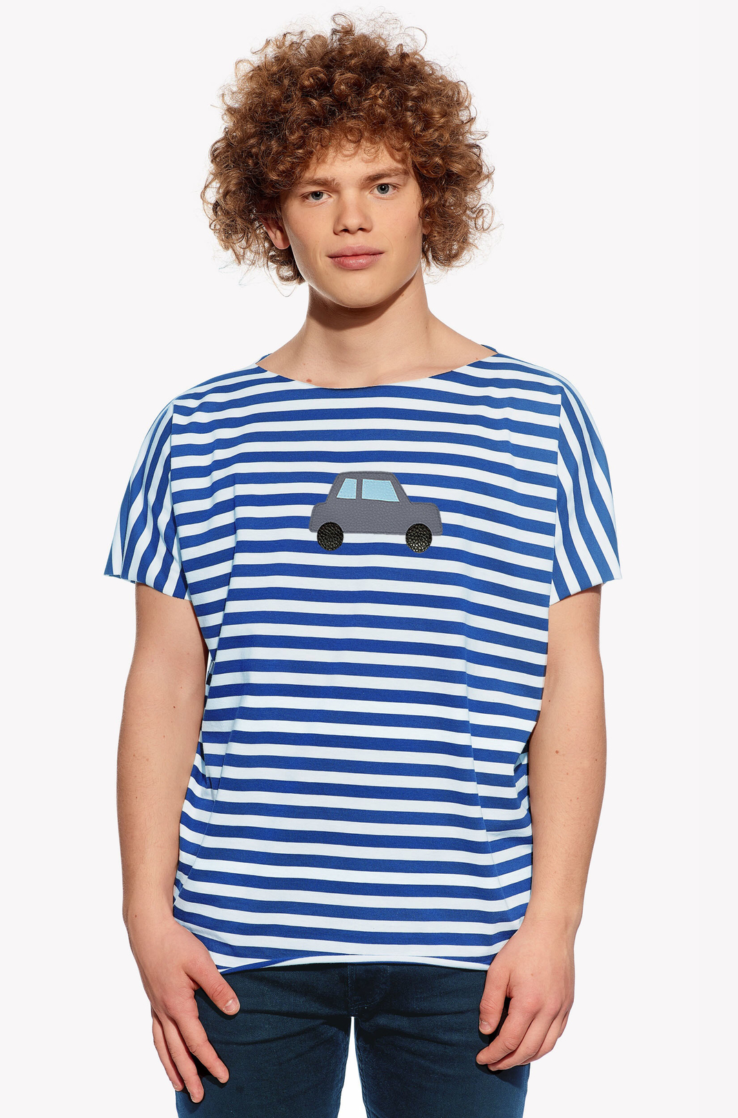Shirt with car