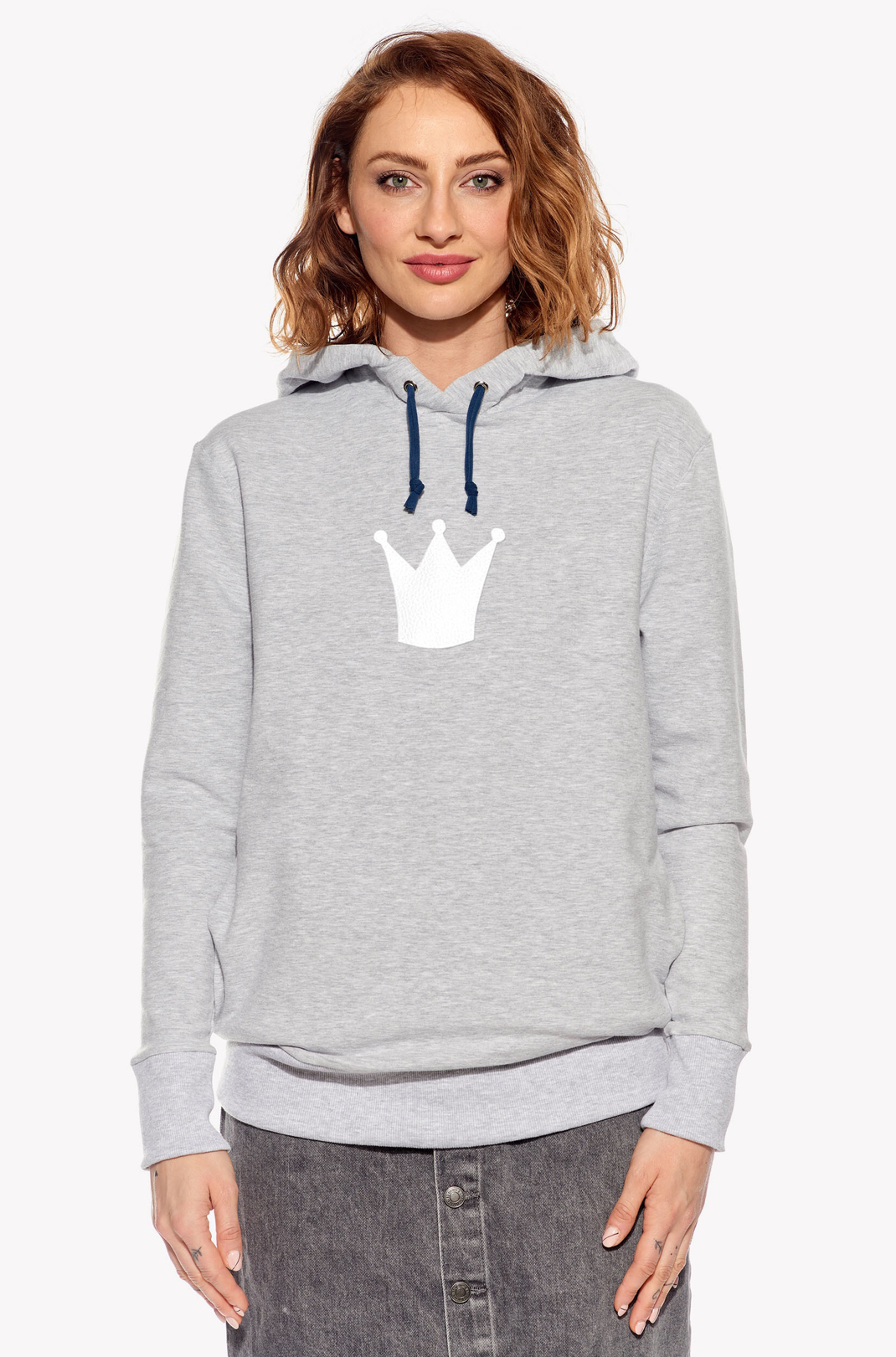 Hoodie with crown