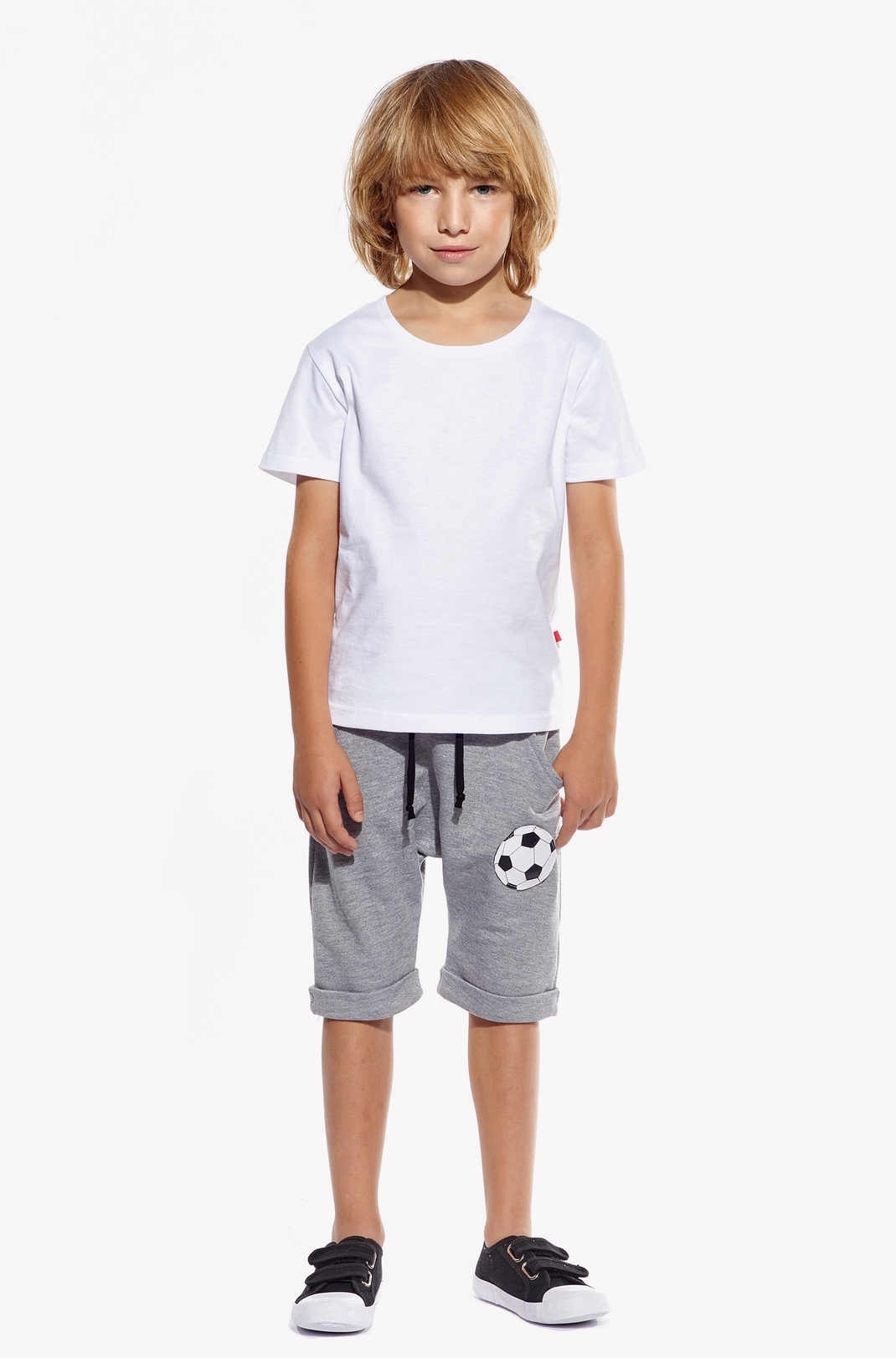 Shorts with soccer ball