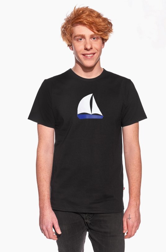 Shirt with sailboat
