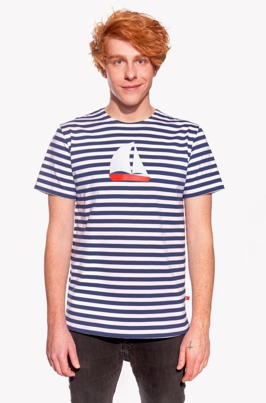 Shirt with sailboat