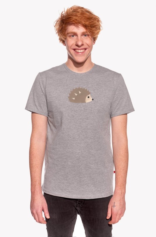 Shirt with hedgehog