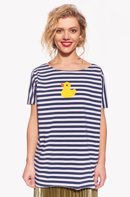 Shirt with duck