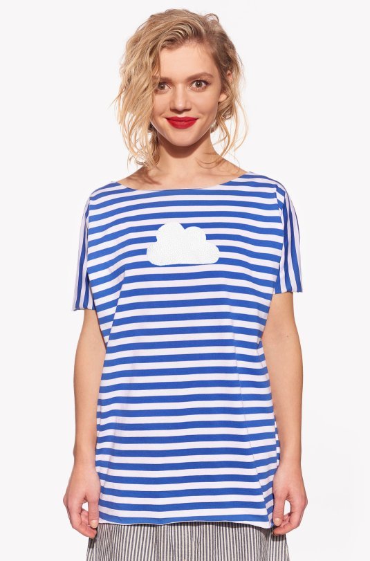 Shirt with cloud
