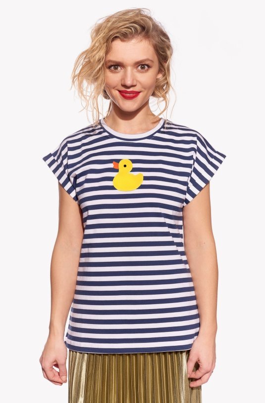 Shirt with duck