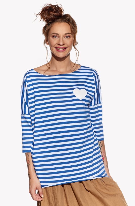 Tričko so srdiečkom