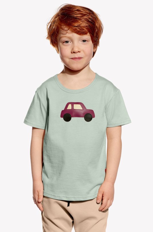 Shirt with car