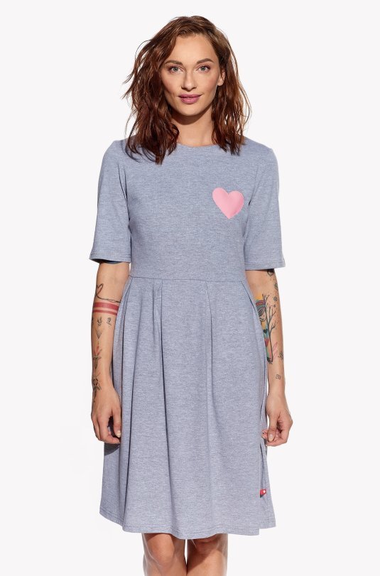 Dresses with heart