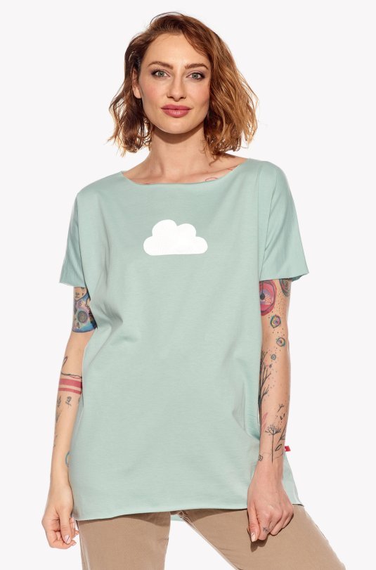 Shirt with cloud
