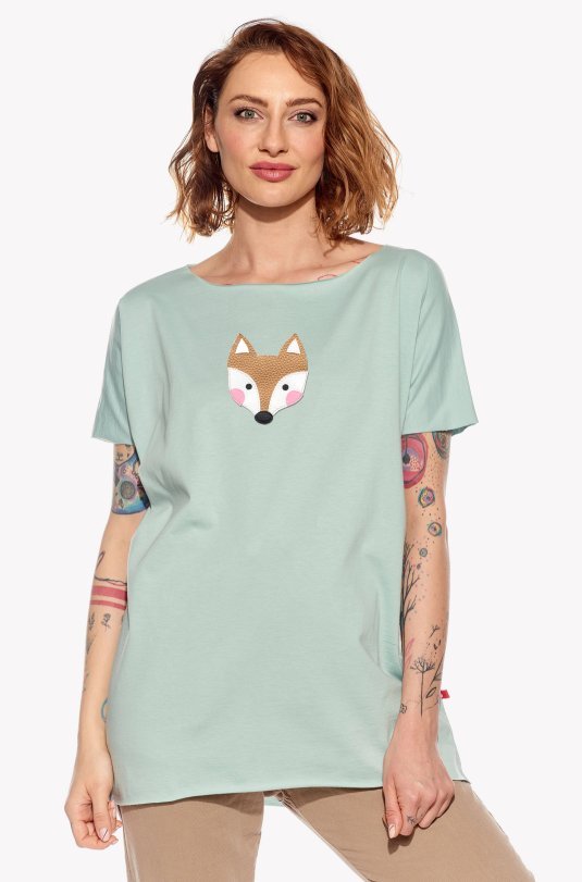 Shirt with fox
