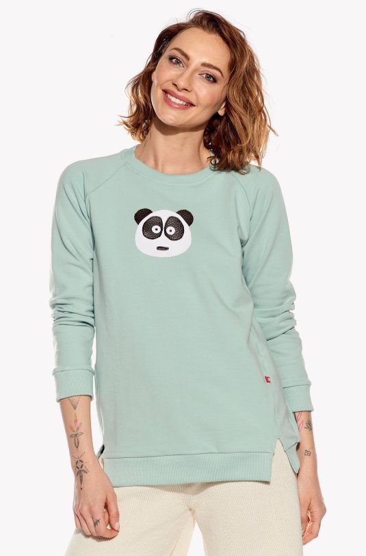 Hoodie with panda bear