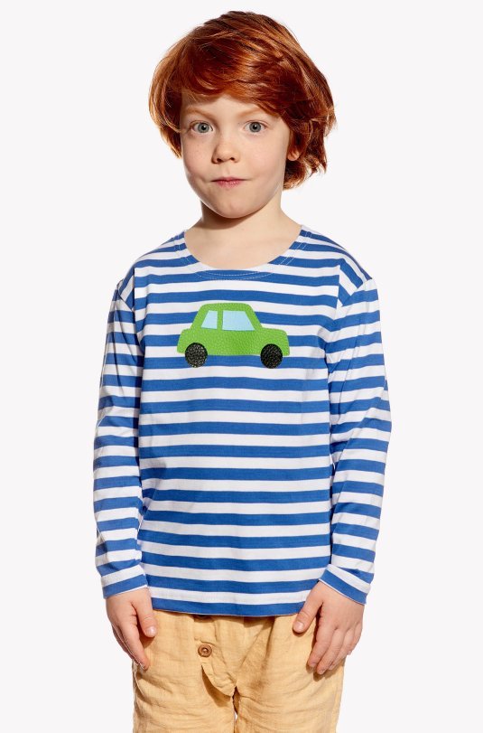 Shirt with car