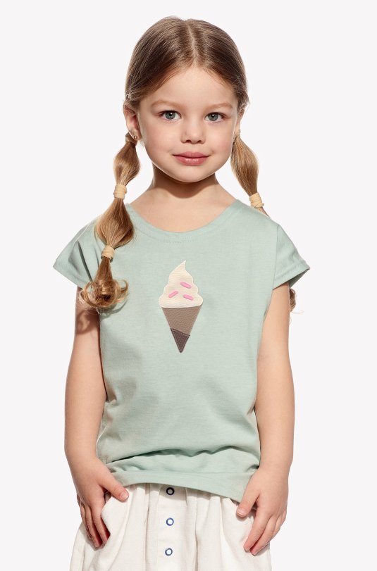 Shirt with ice cream