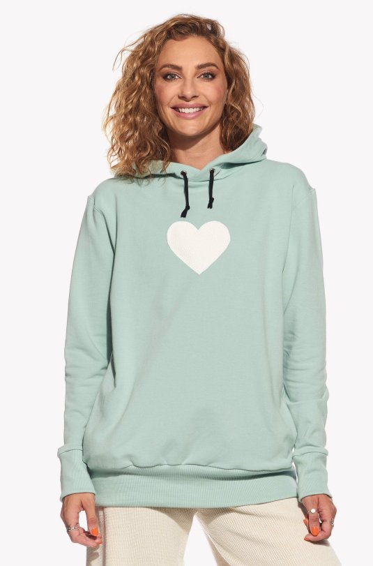 Hoodie with heart