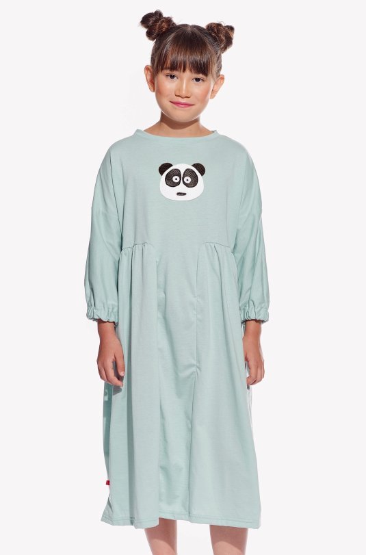 Dresses with panda bear