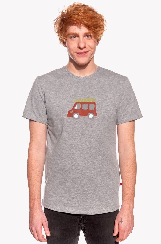 Shirt with caravan