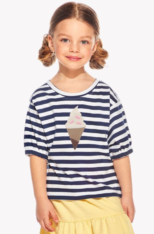 Shirt with ice cream