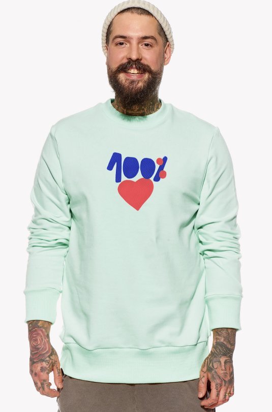 Hoodie 100% pure love