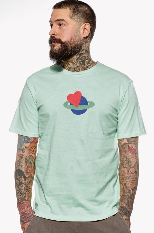 T-Shirt Planet der Liebe