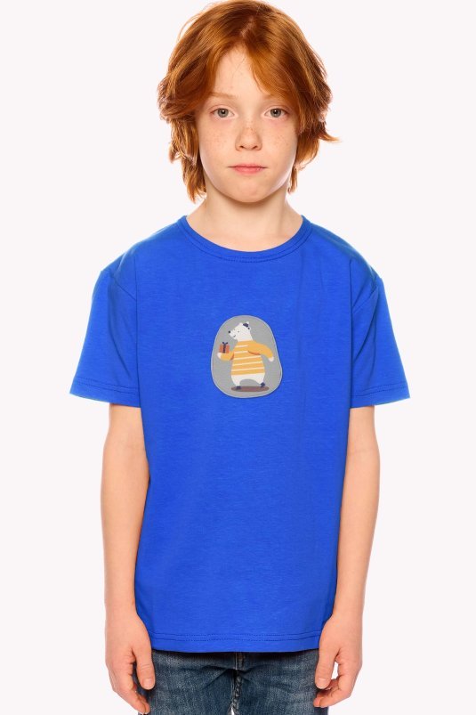 Shirt with a teddy bear