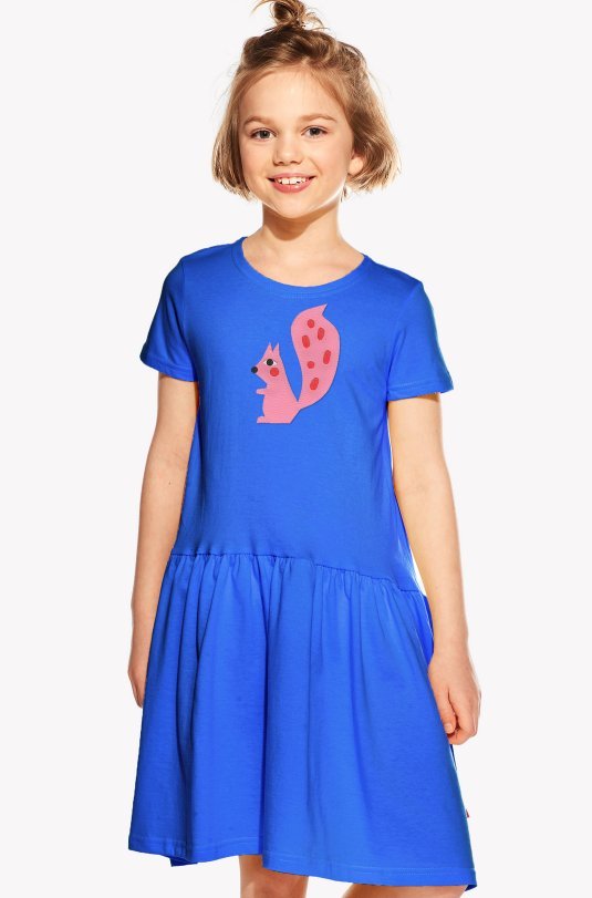 Dresses with a squirrel