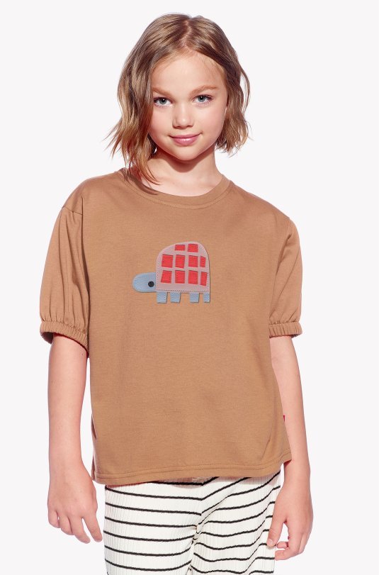 Shirt with a turtle