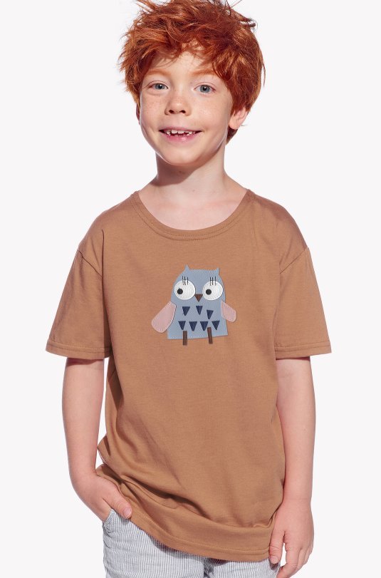 Shirt with owl