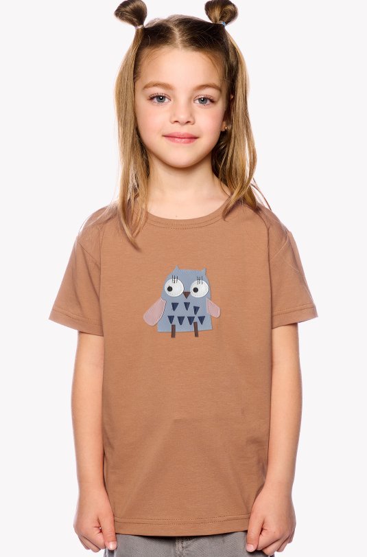 Shirt with owl