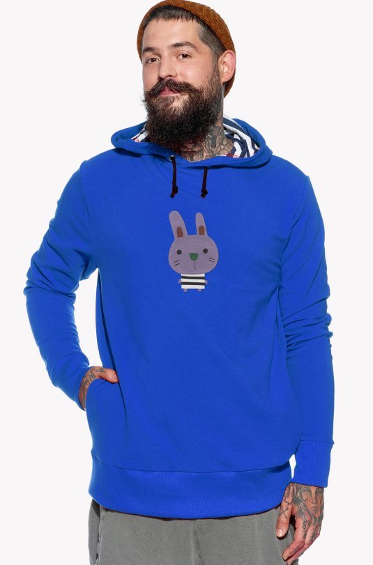Sweatshirt mit einem Hasen