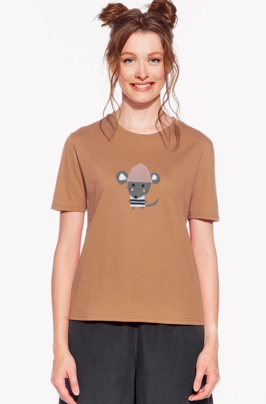 T-Shirt mit einer Maus