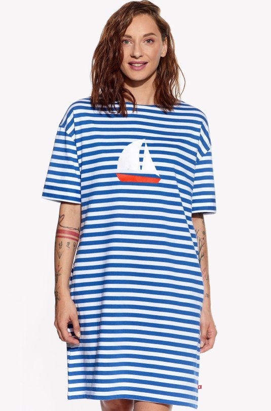 Dresses with sailboat