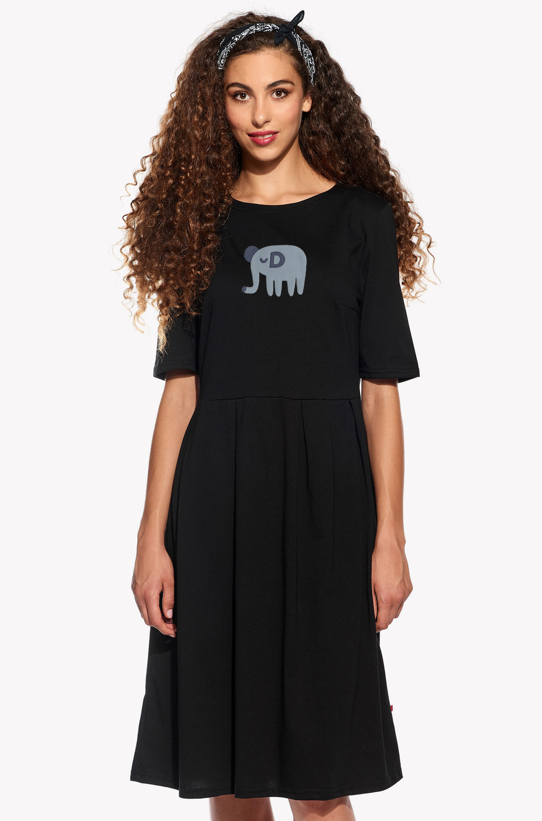 Dresses with an elephant