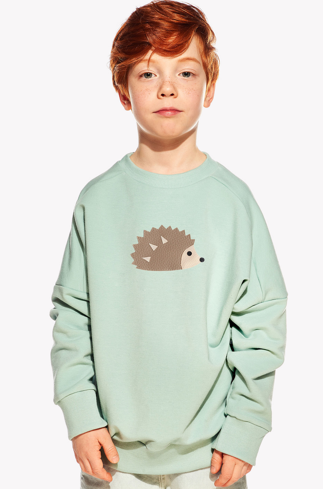 Hoodie with hedgehog