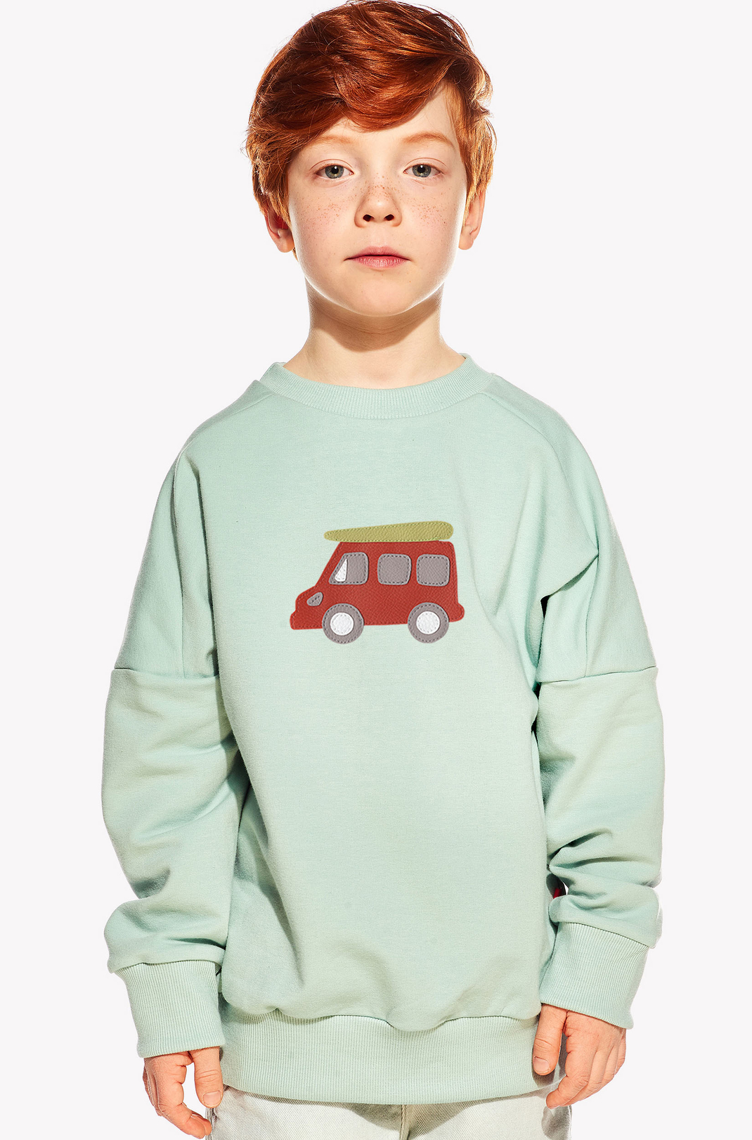 Hoodie with caravan