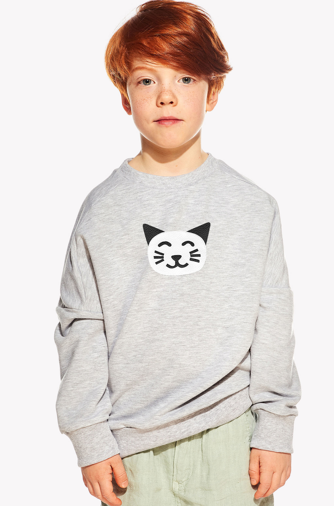 Hoodie with cat