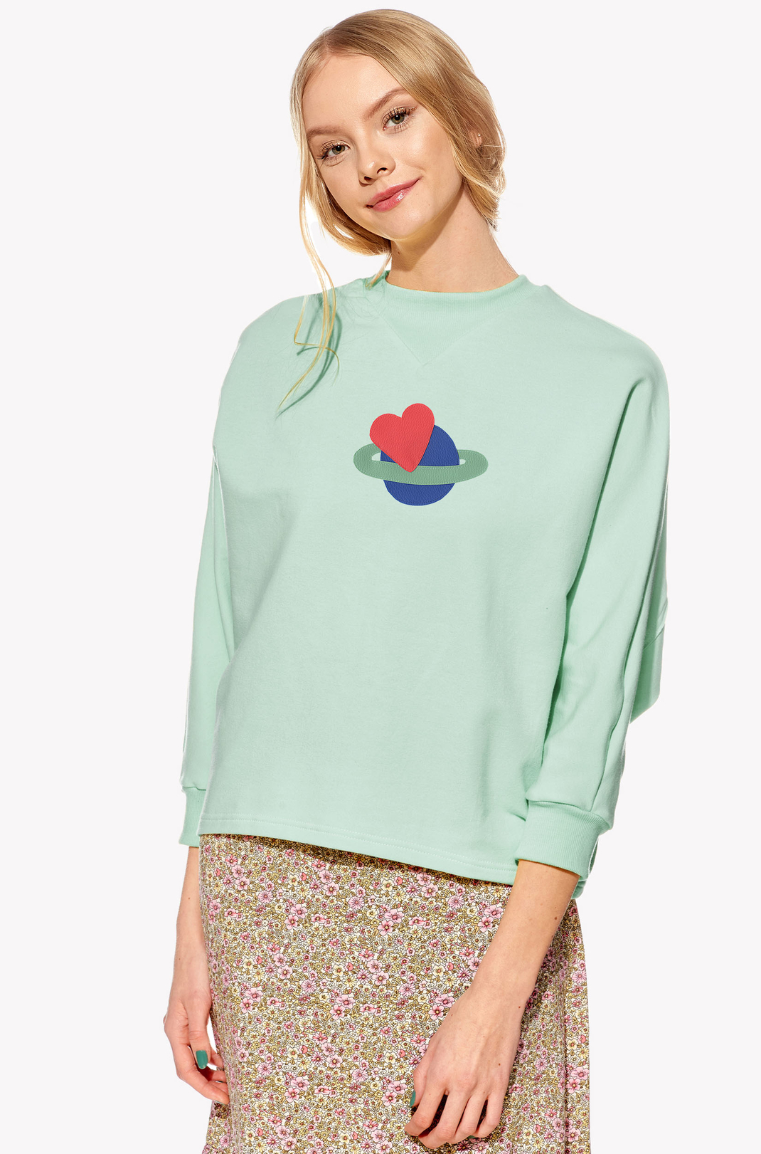 Sweatshirt Planet der Liebe