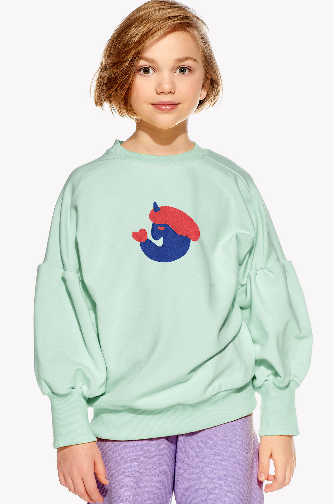 Mikina zamilovaný jednorožec