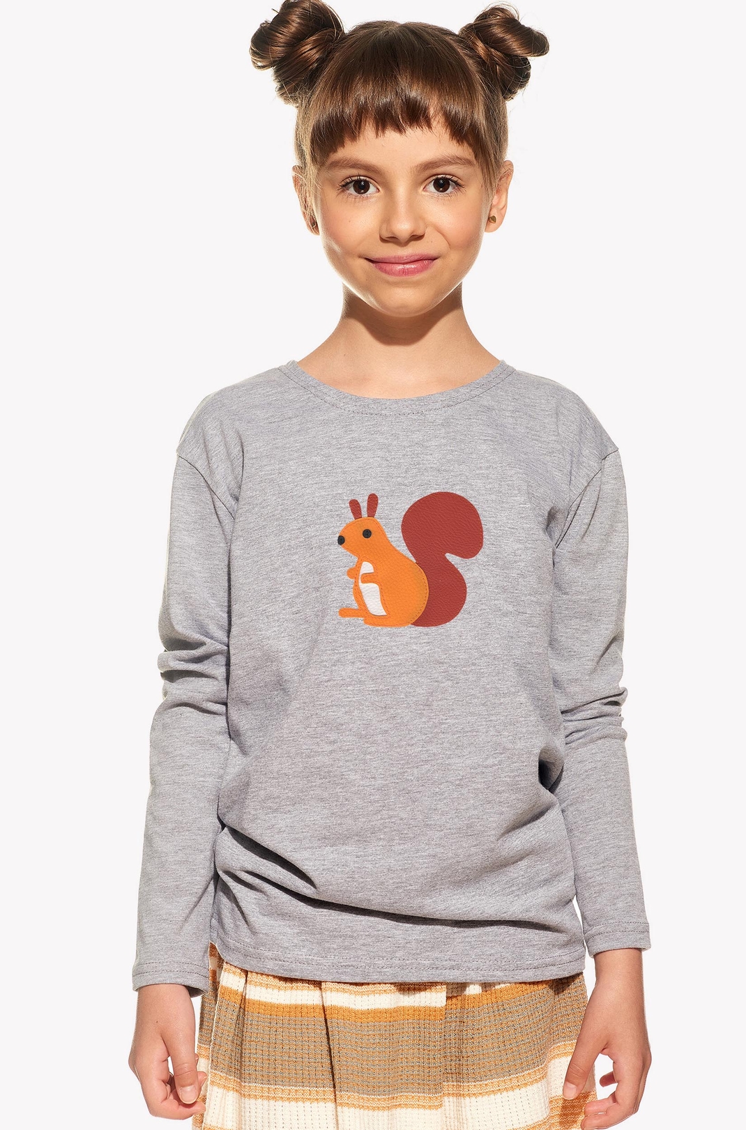 Shirt with squirrel