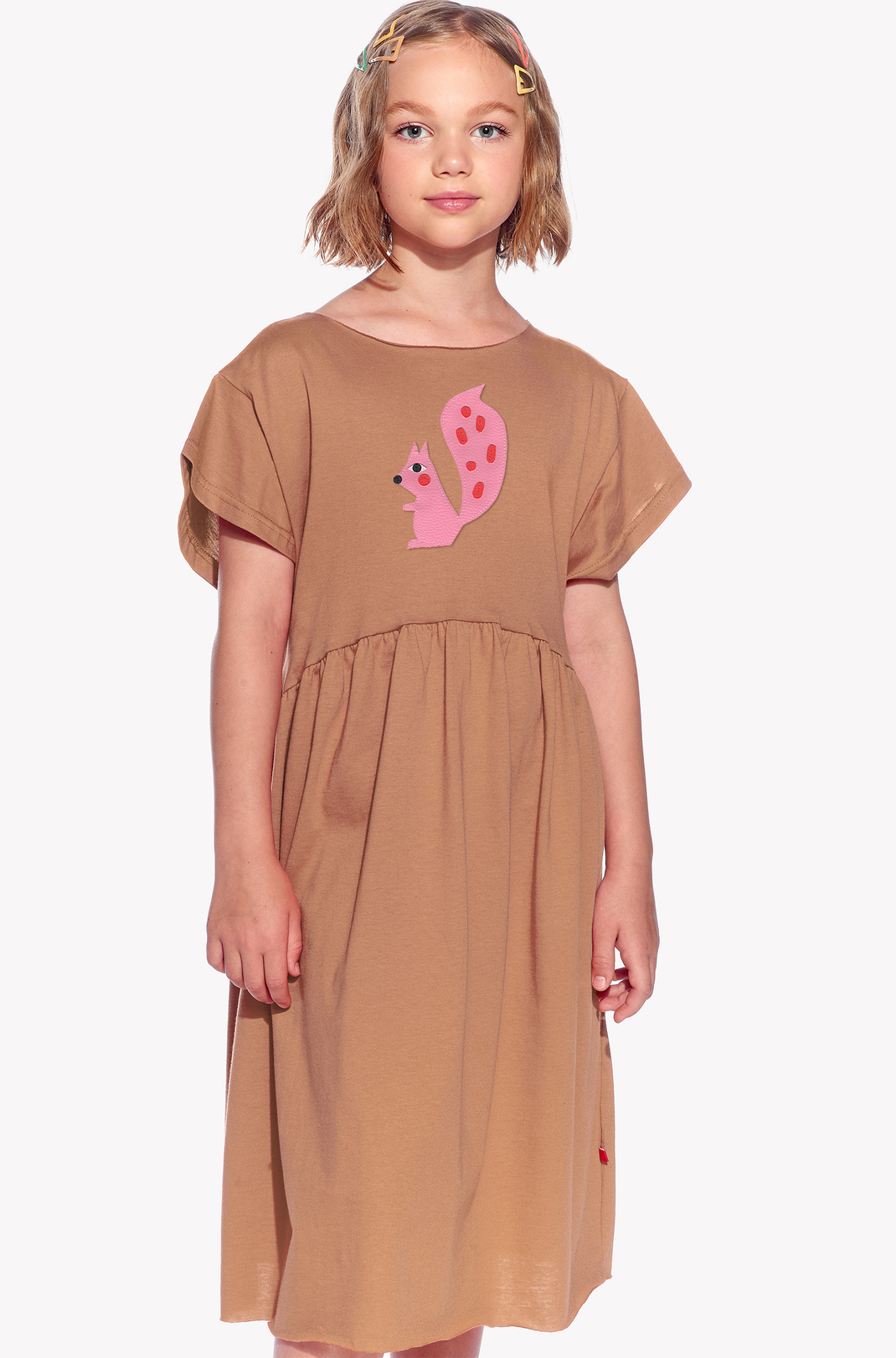 Dresses with a squirrel