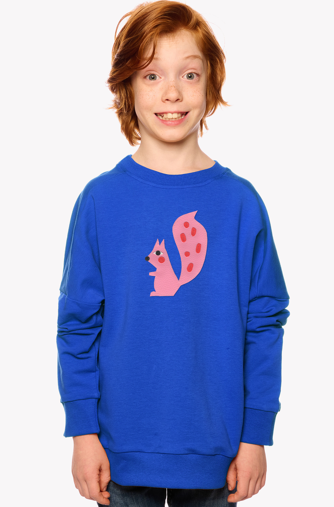 Hoodie with a squirrel