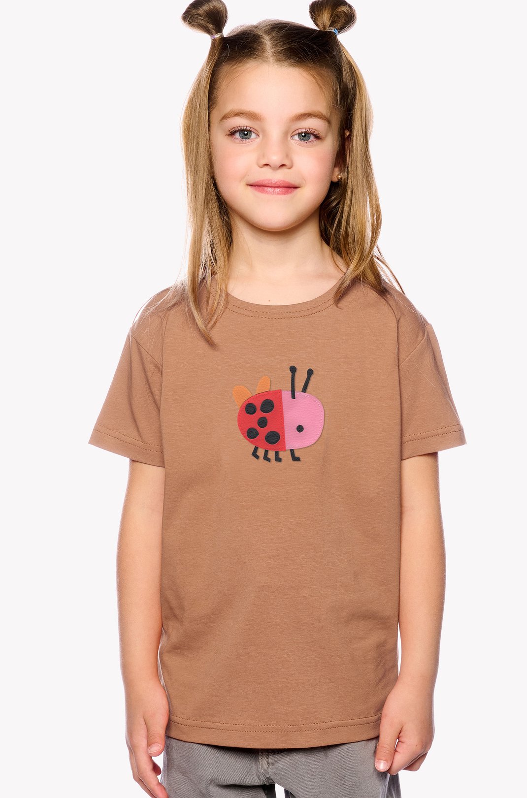 Shirt with a ladybug