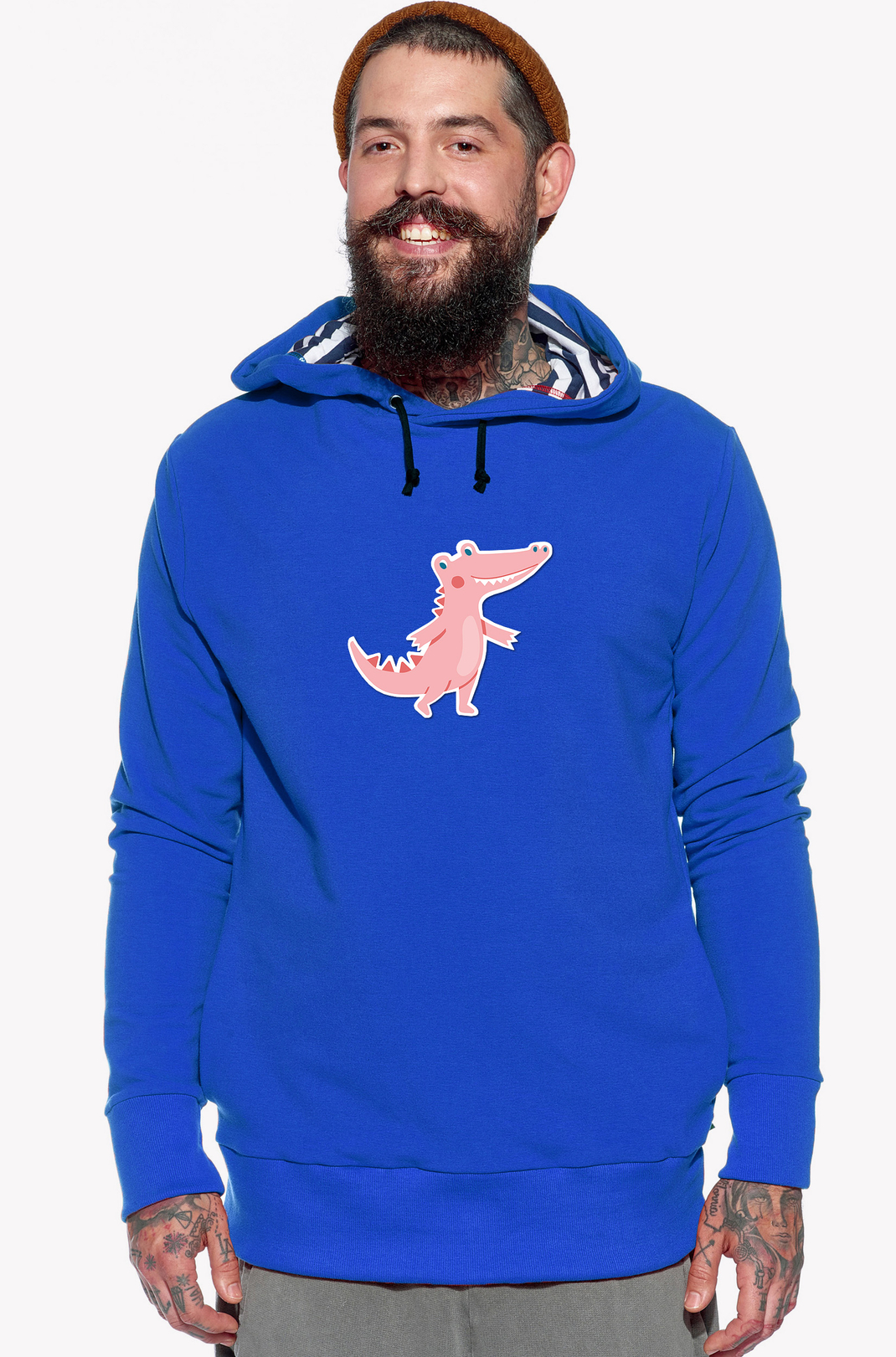 Hoodie Rosa Krokodil