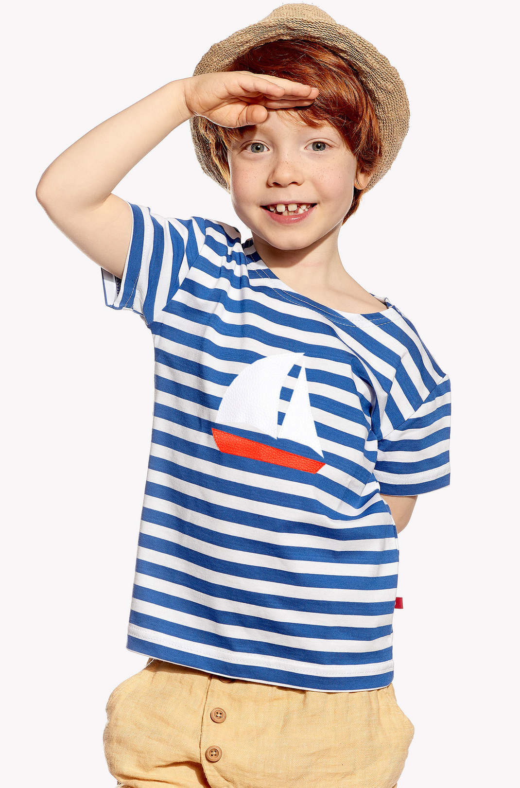 Shirt with sailboat
