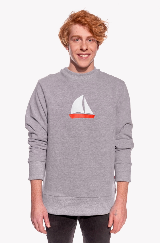 Kapucnis pulóver vitorlással